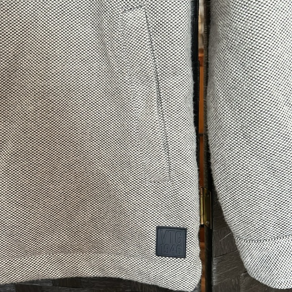 NWT Vrg 1946 Zippered Medium Weight Jacket Quilted Lining Mens Medium Grey - Picture 4 of 10